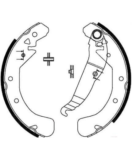 TRW Колодки дисковые