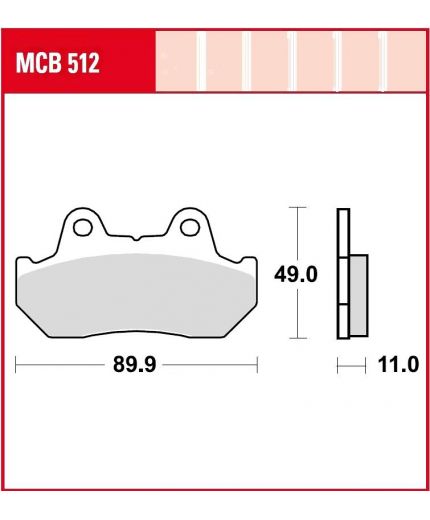 TRW Колодки дисковые передние