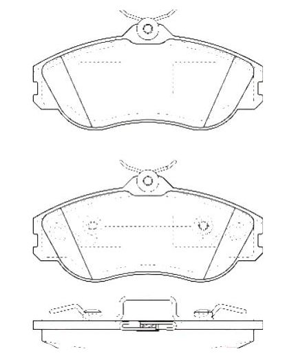 TRW Колодки дисковые