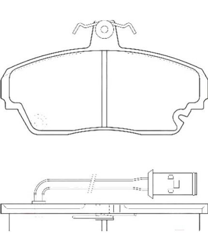 TRW Колодки дисковые