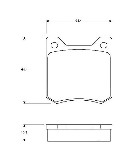 TRW Колодки дисковые передние