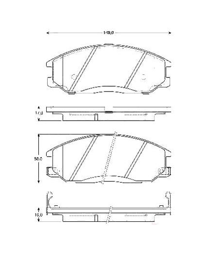 TRW Колодки дисковые