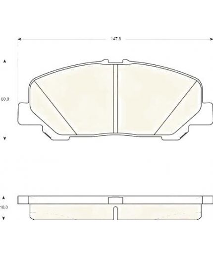 TRW Колодки дисковые