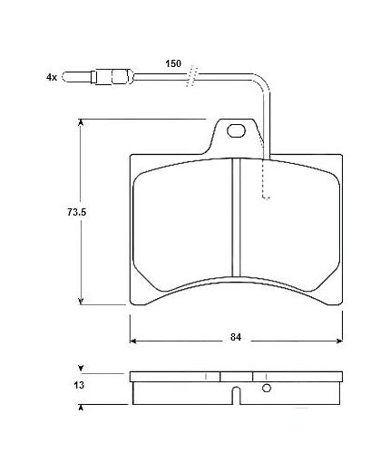 TRW Колодки дисковые передние