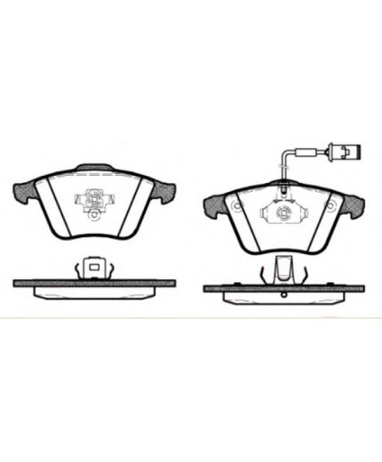 TRW Колодки дисковые