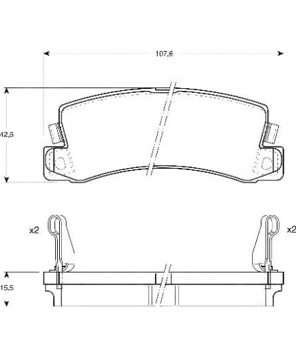 TRW Колодки дисковые