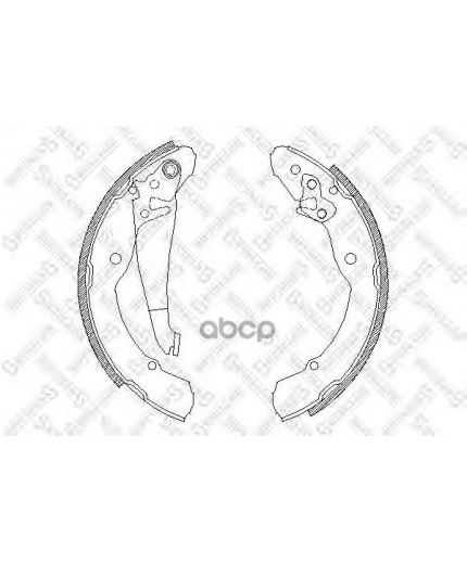 Stellox Колодки дисковые