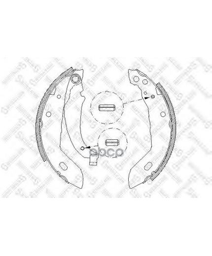 Stellox Колодки дисковые