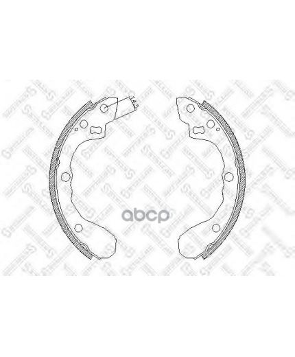 Stellox Колодки дисковые