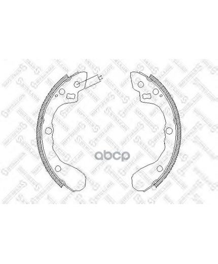 Stellox Колодки дисковые