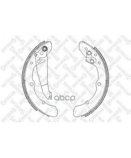 Stellox Колодки дисковые