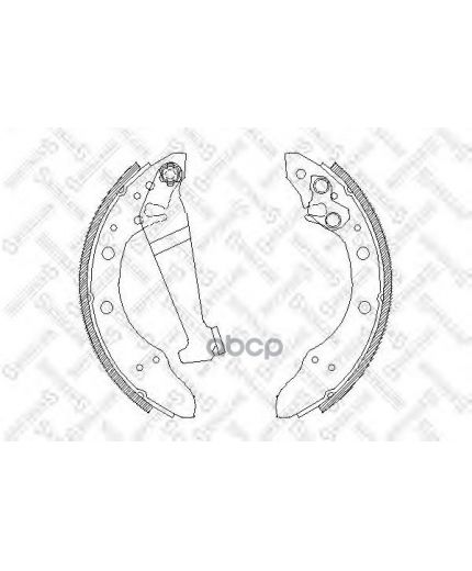 Stellox Колодки дисковые