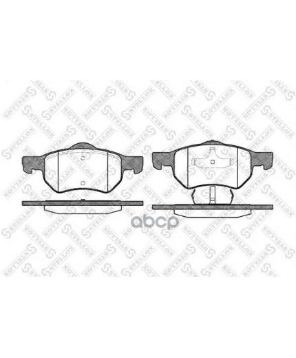 Stellox Колодки дисковые передние