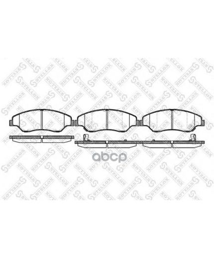 Stellox Колодки дисковые передние