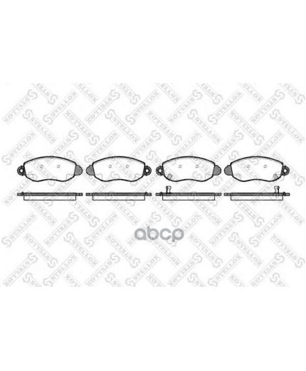 Stellox Колодки дисковые передние