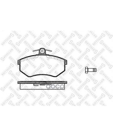 Stellox Колодки дисковые передние
