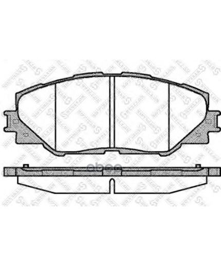 Stellox Колодки дисковые передние
