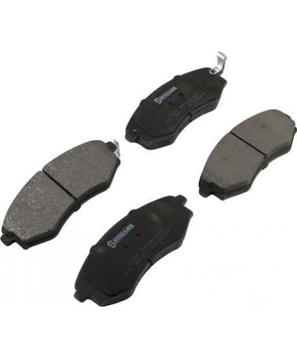 Stellox Колодки дисковые передние, с антискрипящими пластинами