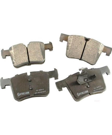 Stellox Колодки дисковые передние, с антискрипящими пластинами