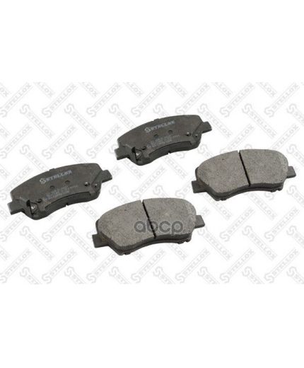 Stellox Колодки дисковые передние, с антискрипящими пластинами