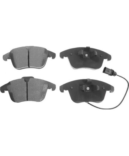 Stellox Колодки дисковые передние, с антискрипящими пластинами