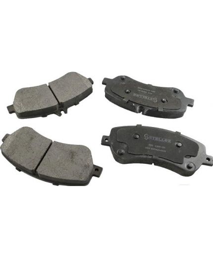 Stellox Колодки дисковые передние, с антискрипящими пластинами