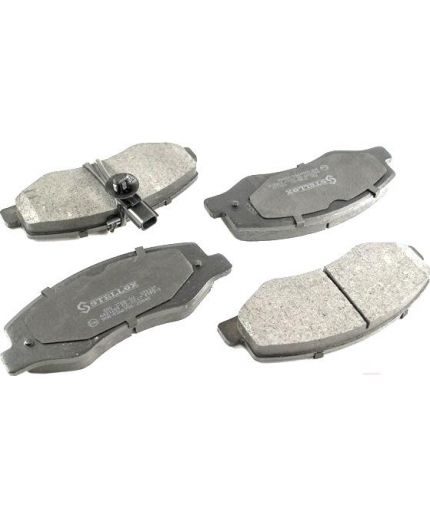 Stellox Колодки дисковые задние, с антискрипными пластинами