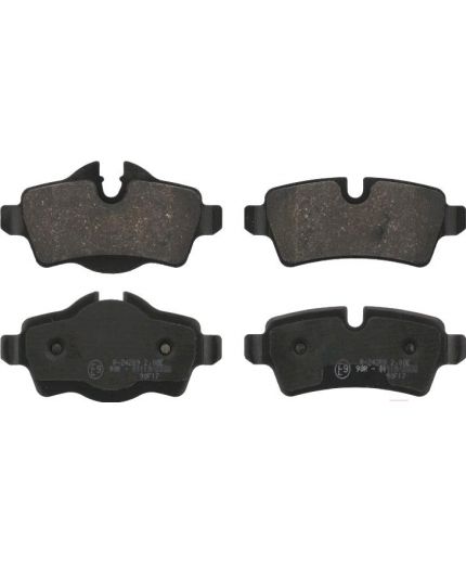 Stellox Колодки дисковые задние, с антискрипными пластинами