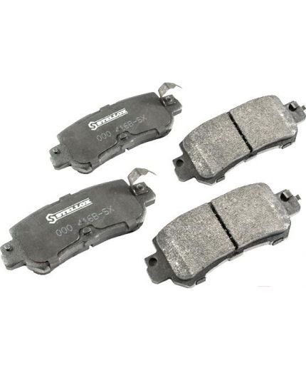 Stellox Колодки дисковые задние, с антискрипными пластинами