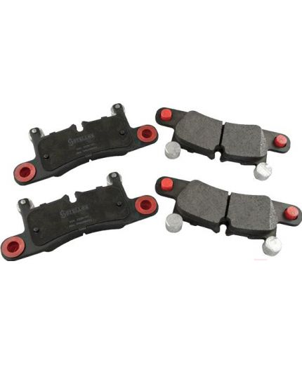Stellox Колодки дисковые задние, с антискрипными пластинами