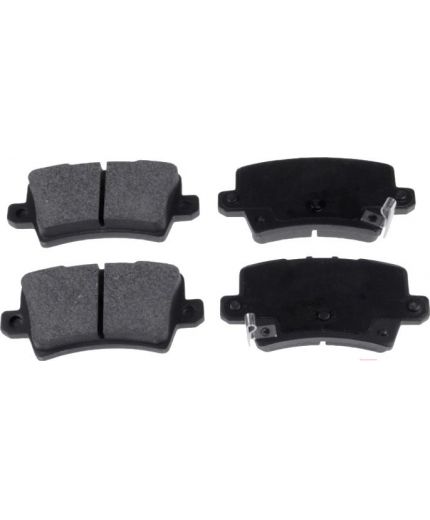 Stellox Колодки дисковые задние, с антискрипными пластинами