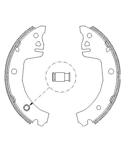 REMSA Колодки дисковые