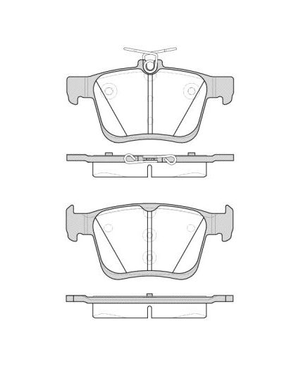 REMSA Колодки дисковые