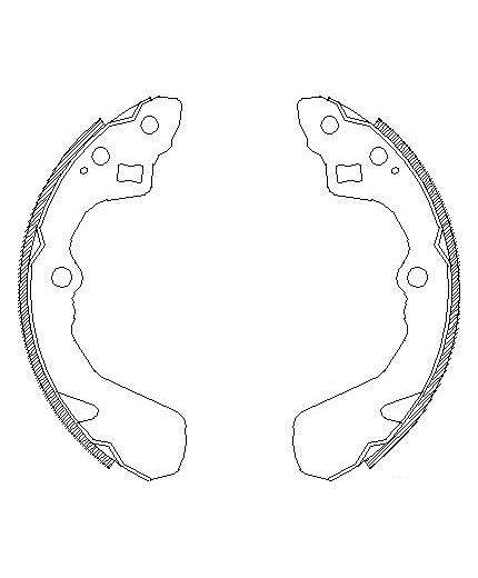 REMSA Колодки дисковые