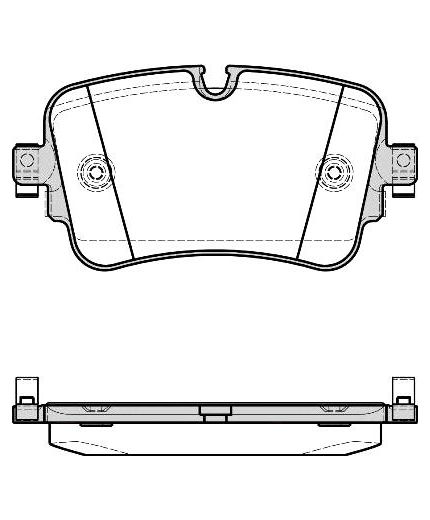 REMSA Колодки дисковые