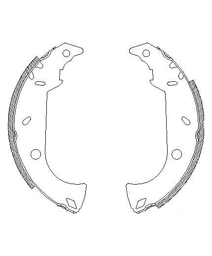 REMSA Колодки дисковые