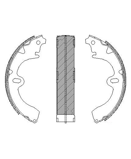 REMSA Колодки дисковые