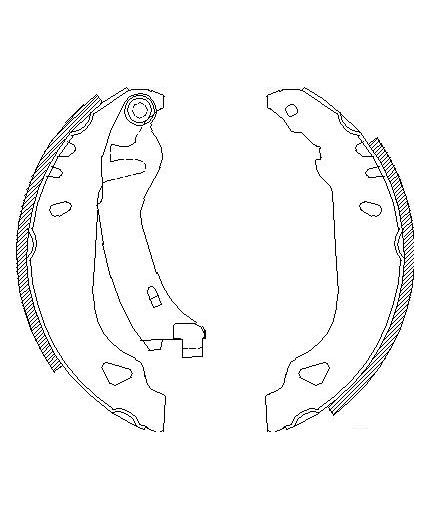 REMSA Колодки дисковые