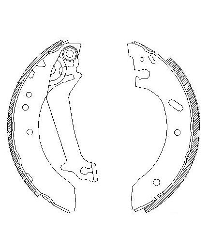 REMSA Колодки дисковые