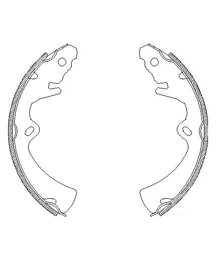 REMSA Колодки дисковые