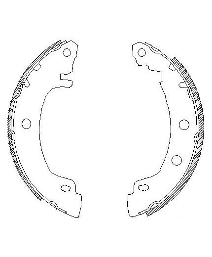 REMSA Колодки дисковые