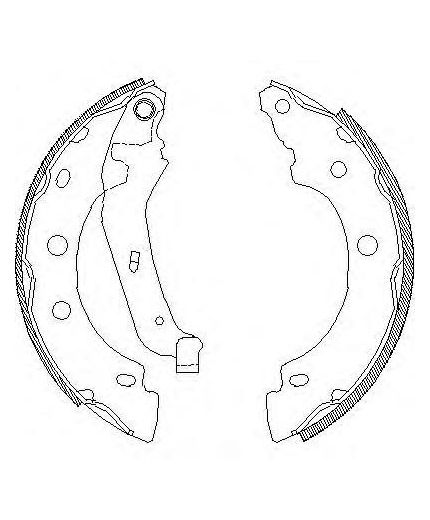 REMSA Колодки дисковые