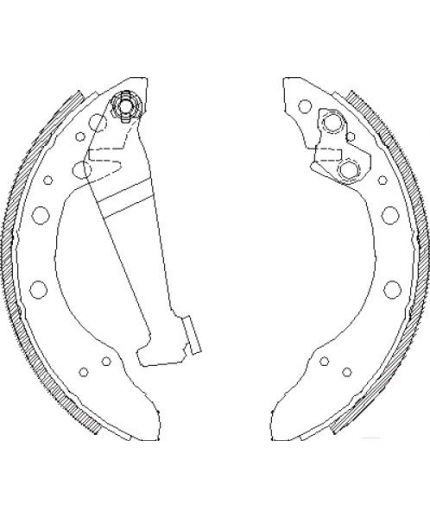 REMSA Колодки дисковые