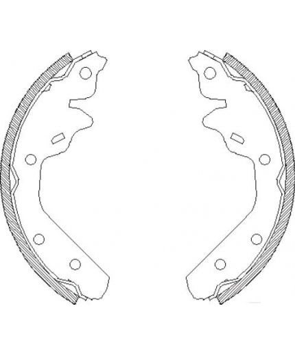 REMSA Колодки дисковые
