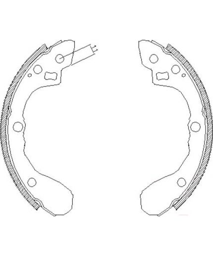 REMSA Колодки дисковые