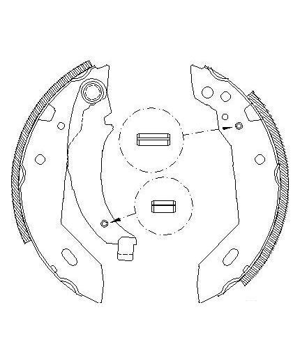 REMSA Колодки дисковые