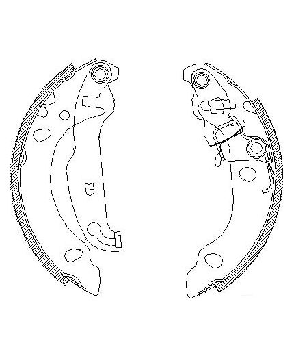 REMSA Колодки дисковые