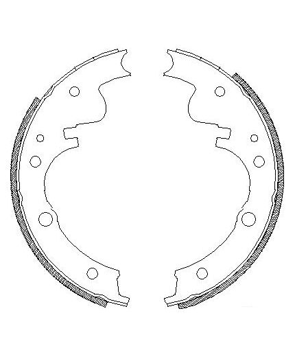 REMSA Колодки дисковые