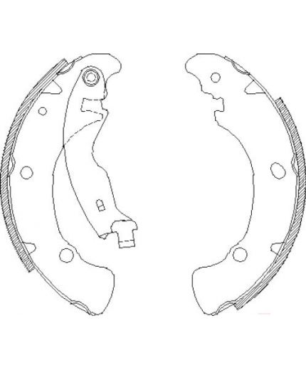 REMSA Колодки дисковые