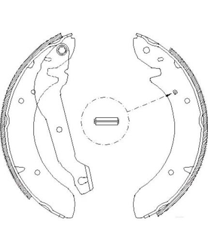 REMSA Колодки дисковые